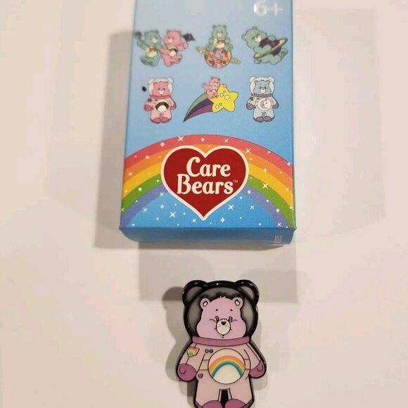 Loungefly Care Bears Astronaut Cheer Bear Outer Space Pin Blind Box NEW Opened - Picture 3 of 10